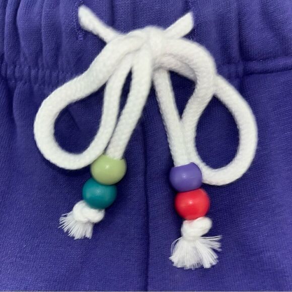 NWT Happy Camper Playboy X PacSun Purple Graphic Sweatshorts Shorts Size Small - Picture 9 of 12